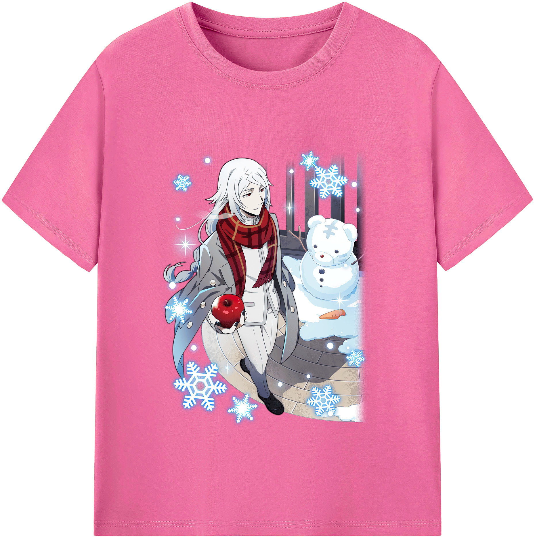 （画像用） 文豪ストレイドッグス Bungo Stray Dogs レディースカジュアルプリントTシャツ（綿100％）
